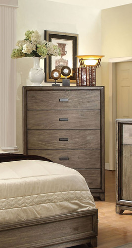 5-Drawer Chest in Natural Ash Finish 7615C