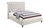 Coaster 300525 Beige Fabric Low Profile Bed 