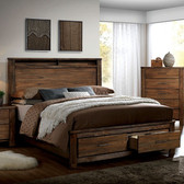  Furniture of America CM7072 Bed w/ Drawers