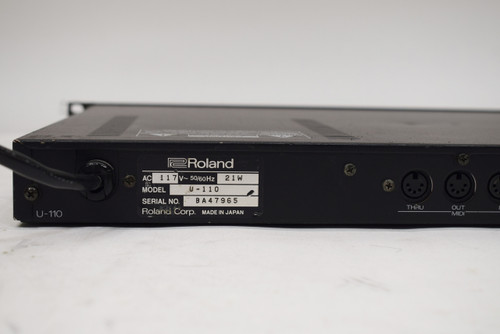 Roland U 110 Pcm Sound Module Previously Owned Bill S Music