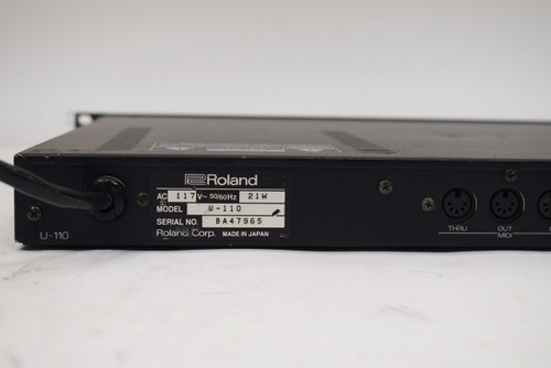 Roland U 110 Pcm Sound Module Previously Owned Bill S Music Roland U 110 Pcm Sound Module Previously Owned Bill S Music