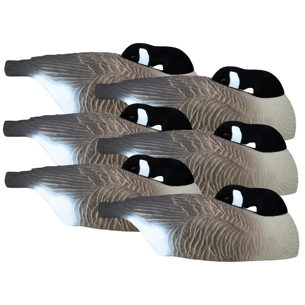Higdon Standard Canada Goose Sleeper Half Shell Decoys 6pk 77965