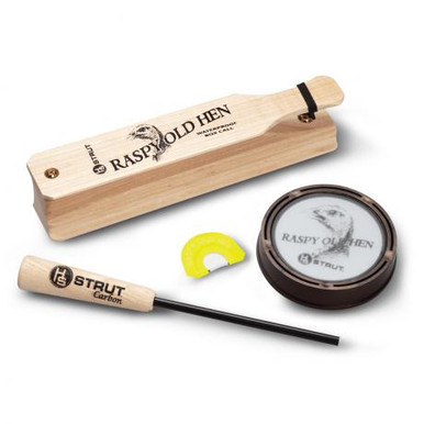 Hunter Specialty Raspy Old Hen Combo Turkey Calls