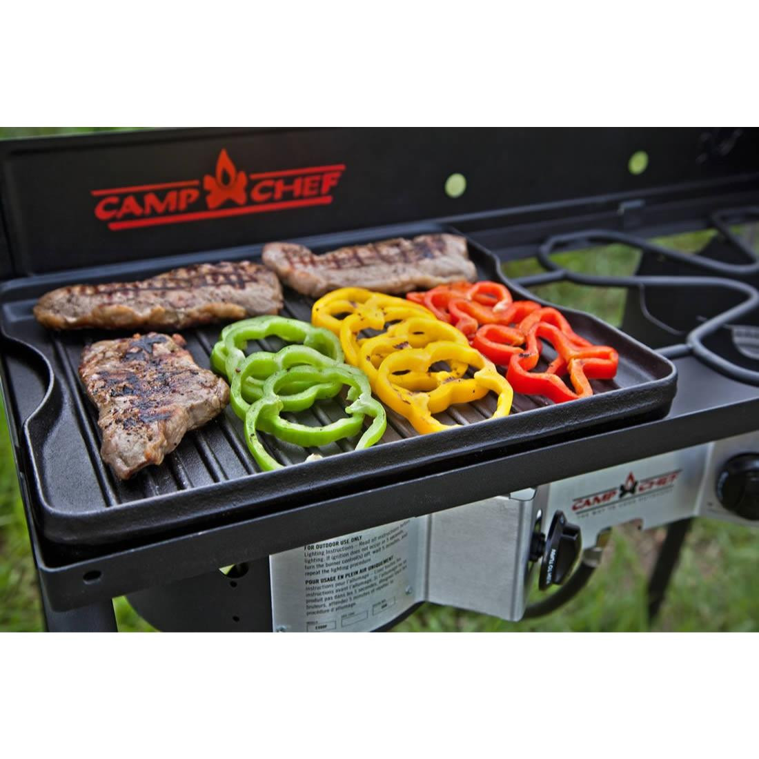 Camp Chef Cast Iron Griddle 14"x16" Presleys Outdoors