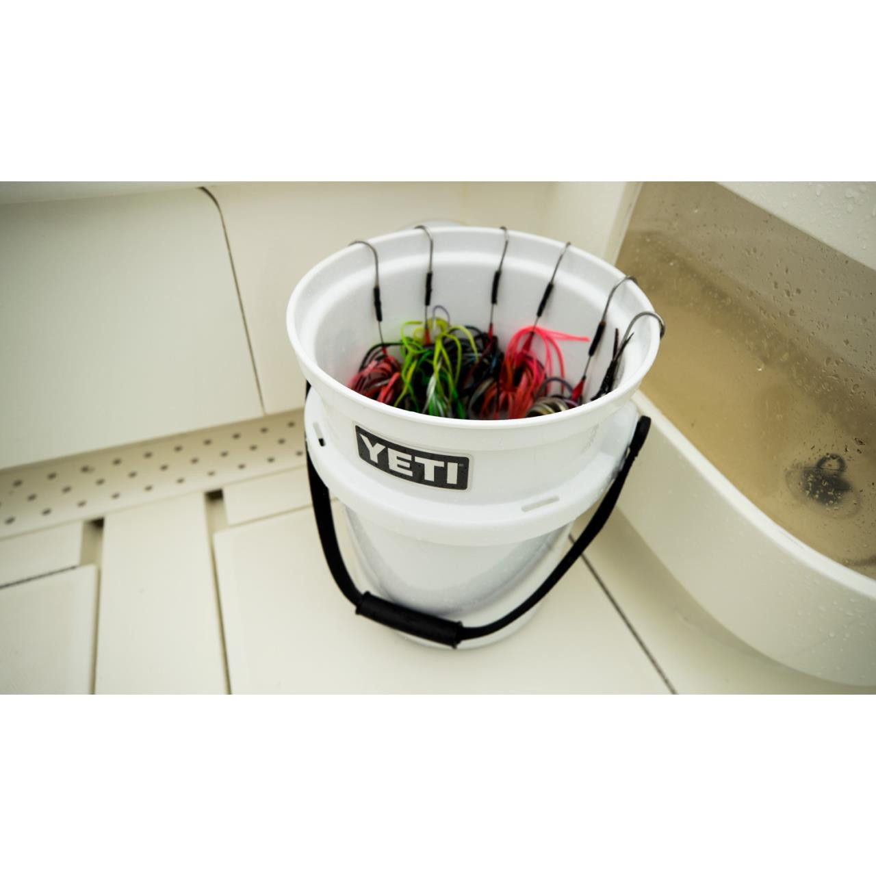 Yeti Loadout Bucket White Presleys Outdoors