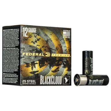 Federal Black Cloud FS Steel Waterfowl Shotshells 12ga 3.5" 1-1/2oz 250RDS