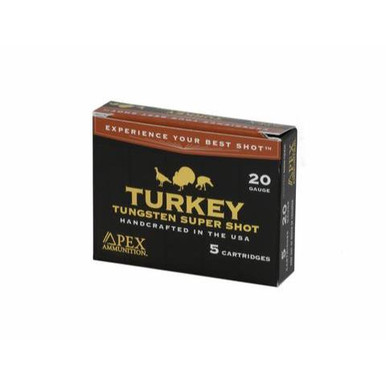 Apex Ammunition Turkey TSS Shotshells 20ga 3" - 1-5/8oz - 5/Box