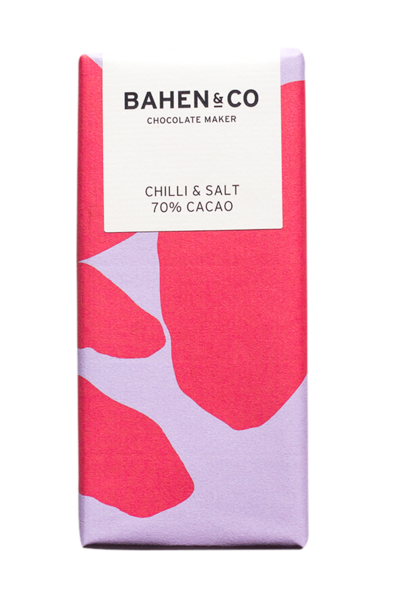 Chilli and Salt- Stone Ground Chocolate Bar