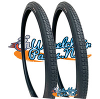 37-540 Pair Of 24x1 3//8 Road Tyres VC-5216-1