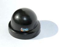 M095 E&J Style Black Plastic DOME CAP