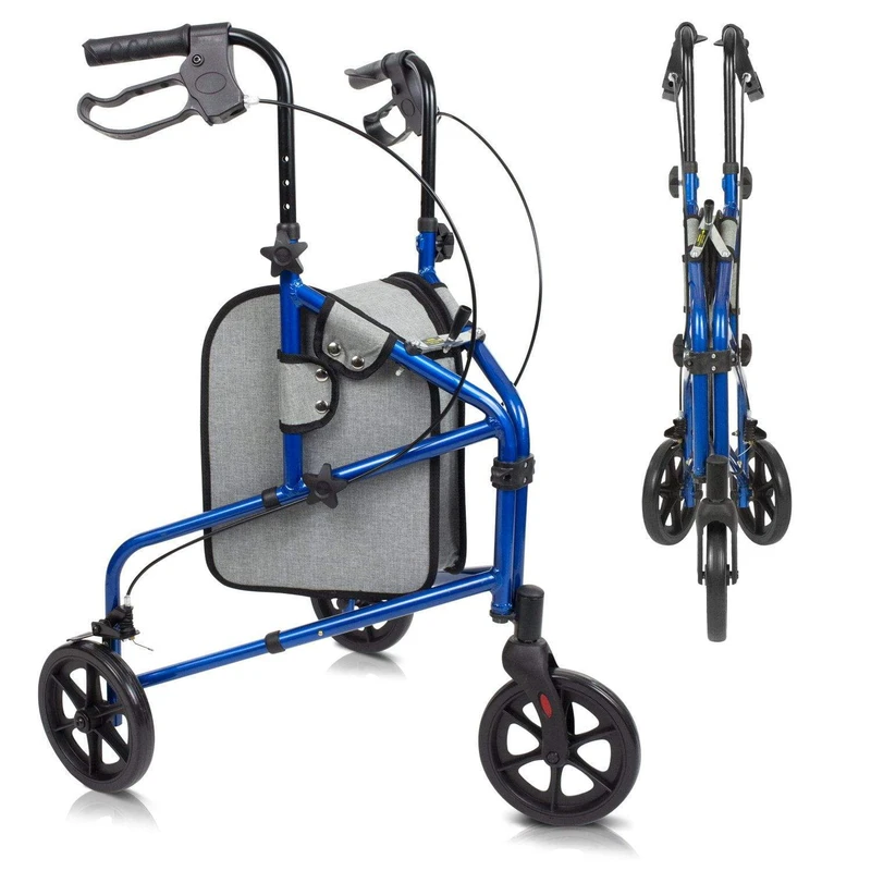 Vive 3 Wheel Rollator Wheelchair