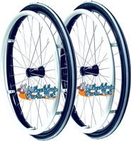 22" (501) - SPINERGY 30 SPOKE REAR WHEEL WITH SCHWALBE RIGHT RUN TIRE