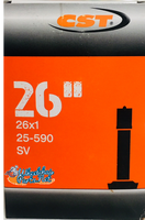 I111P- 25-590 (26X1") High Pressure Inner Tube, Standard Valve. Sold as pair.