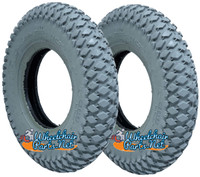 T021P-  8 X 2" (200X50) KNOBBY TIRE. SOLD AS PAIR