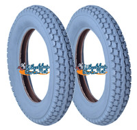 T027P  12-1/2  X  2-1/4" (62-203)  KNOBBY TIRE Primo Express. SOLD AS PAIR