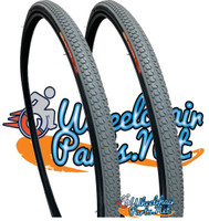 T196P-  25 X 1" PASSAGE (STREET) TIRE. SOLD AS PAIR