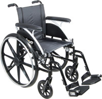 Drive Viper Wheelchair Deluxe High Strength, Lightweight Dual Axle - FREE SHIPPING