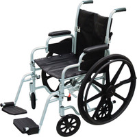 Drive Poly-Fly High Strength, Lightweight Wheelchair/Flyweight Transport Chair Combo FREE SHIPPING