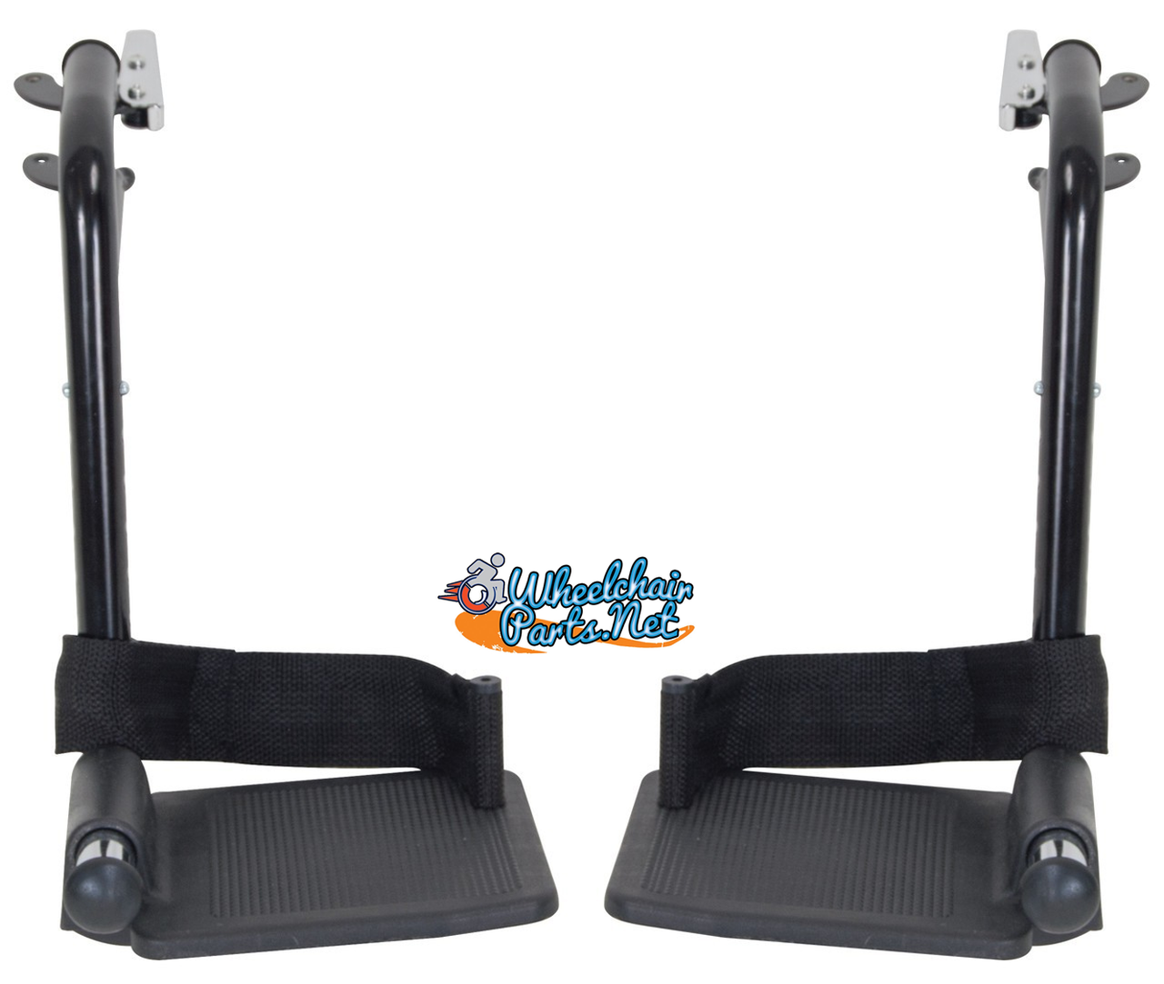 STDS3J24SF Drive SwingAway Footrests BLACK COLOR Wheelchair