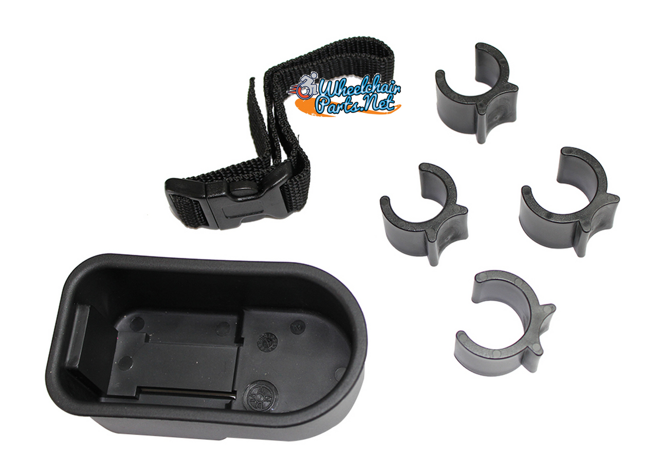 AC062 CRUTCH OR CANE HOLDER FOR WHEELCHAIR