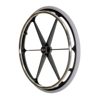 24"x1-3/8" Rear Wheel for the Drive Deluxe Sentra Heavy Duty Extra Extra Wide Bariatric Wheelchair. Sold as Each