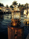 Bronze piling pier nautical dock light