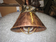 hanging copper shade ship light