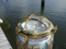 vintage nautical copper and brass light