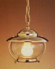 hanging brass nautical light