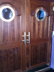brass nautical door handle cleats