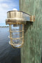 brass passageway marine dock light