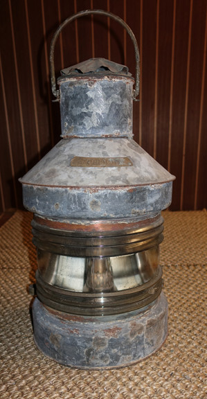 vintage nautical ship lantern