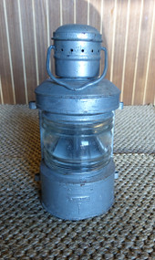 Vintage rustic ship lantern