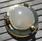 Brass porthole light