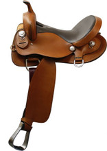 Double T Trail Saddle 19416 - Western Horse Saddle - Trail Saddles