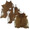 Full Brown and White Cowhide 5065 - Western Decor