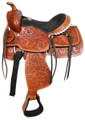 13in. Double T Youth Saddle with Suede Leather Seat 637113