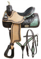 Double T Barrel Racing Saddle Set 7658 - Western Saddles