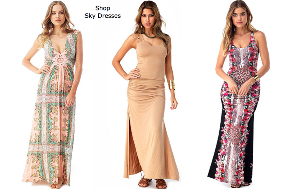 Sky Dresses