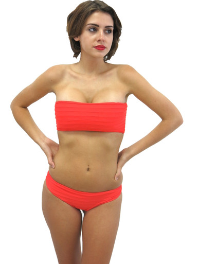 Mikoh Swimwear Laniakea Tamarama Bikini Set Heliconia