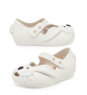 Mini melissa sale bunny shoes