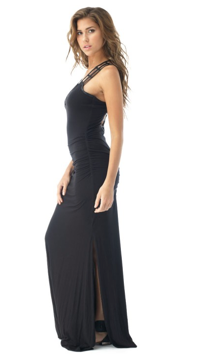 Sky Kora Maxi Dress Black | Shop Boutique Flirt