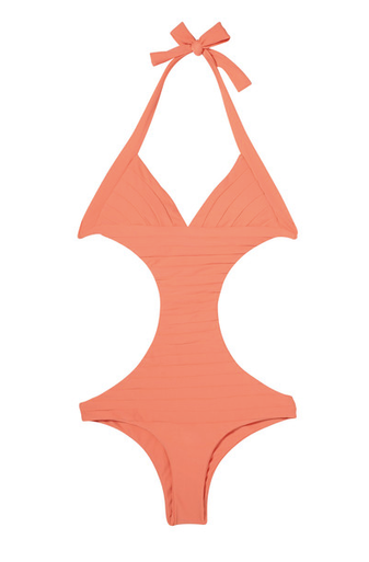 Mikoh Swimwear Bora Bora One Piece Swimsuit Coral