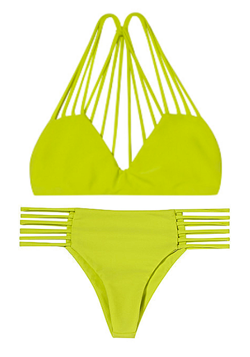 Mikoh Swimwear Banyans Kapalua Bikini Set Starfruit | Shop Boutique Flirt