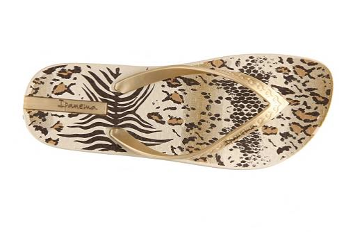 Ipanema Shoes Neo Safari Flip Flops Gold | Shop Boutique Flirt