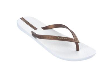 Ipanema Shoes Neo Sense Flip Flops White Bronze
