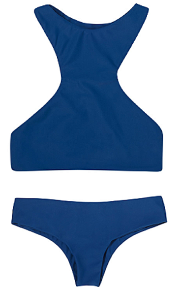 Mikoh Swimwear Barbados Bondi Bikini Set Deep Sea | Shop Boutique Flirt