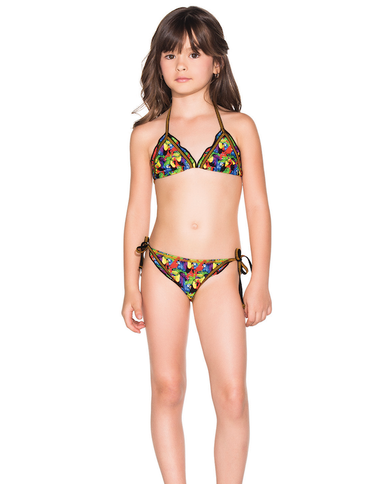 Agua Bendita Kids Bendito Tucan Bikini Set