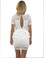 Flirt Selection Lace Mini Dress White