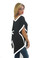 Elan Poncho Top Black